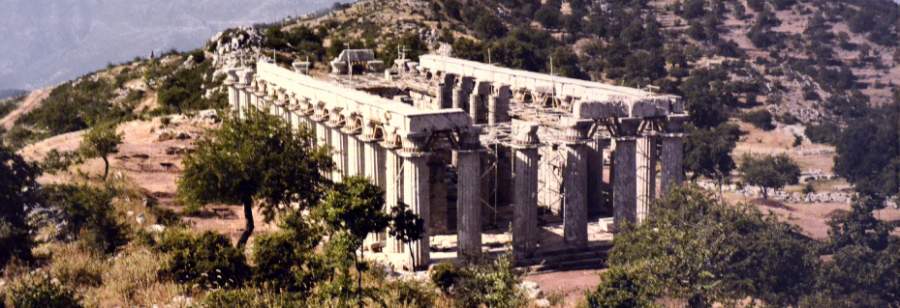 Templo de apolo en Bassae